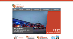 Desktop Screenshot of feuerwehr.pasching.at